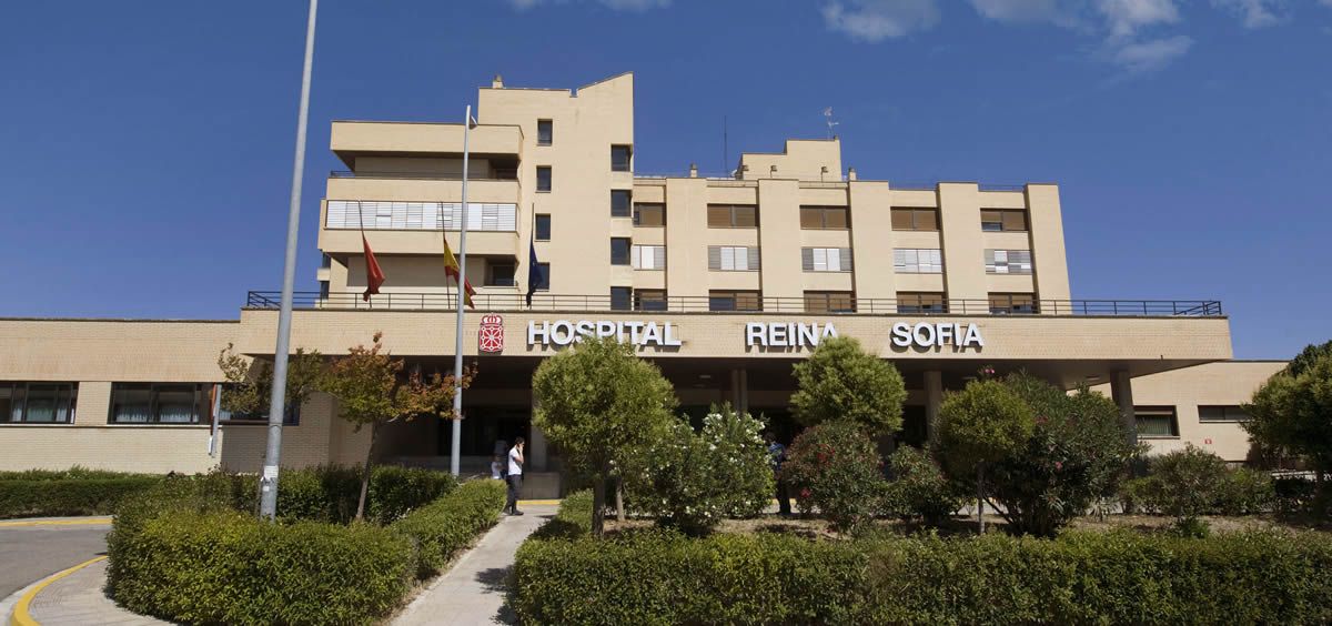 Fachada del Hospital Reina Sofía de Tudela (Foto. Gobierno de Navarra)