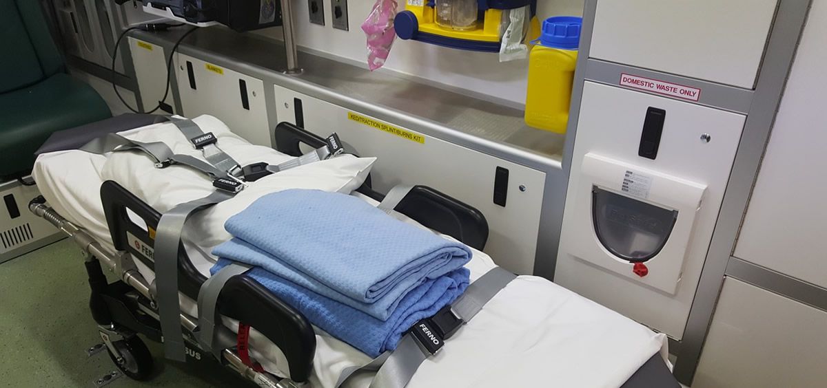 Nueva agresión de un paciente al personal de ambulancias “por falta de recursos”