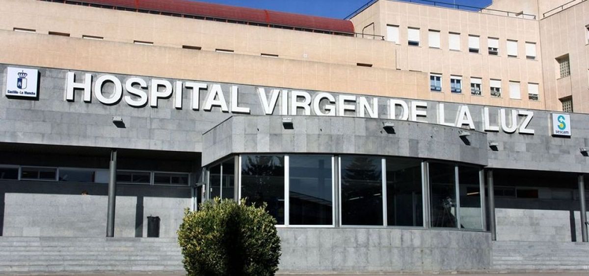 Hospital Virgen de la Luz de Cuenca, donde el paciente fue atendido antes de fallecer