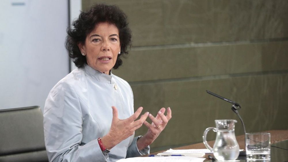 Isabel Celaá, ministra de Educación y portavoz del Gobierno