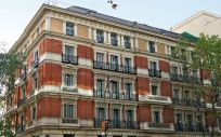 Sede de PSN en la calle Génova, en Madrid.