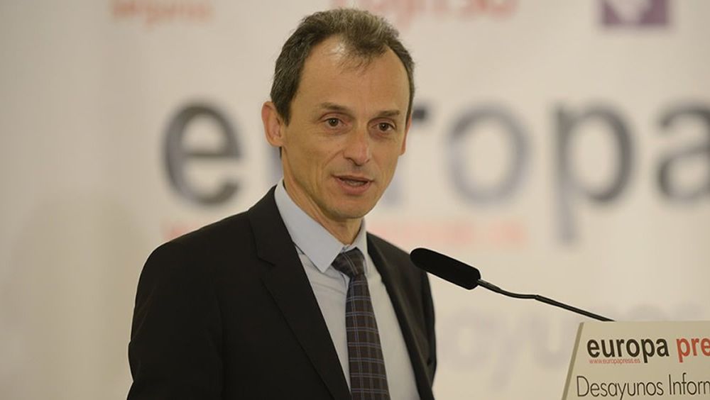 Pedro Duque, ministro de Ciencia, Innovación y Universidades.