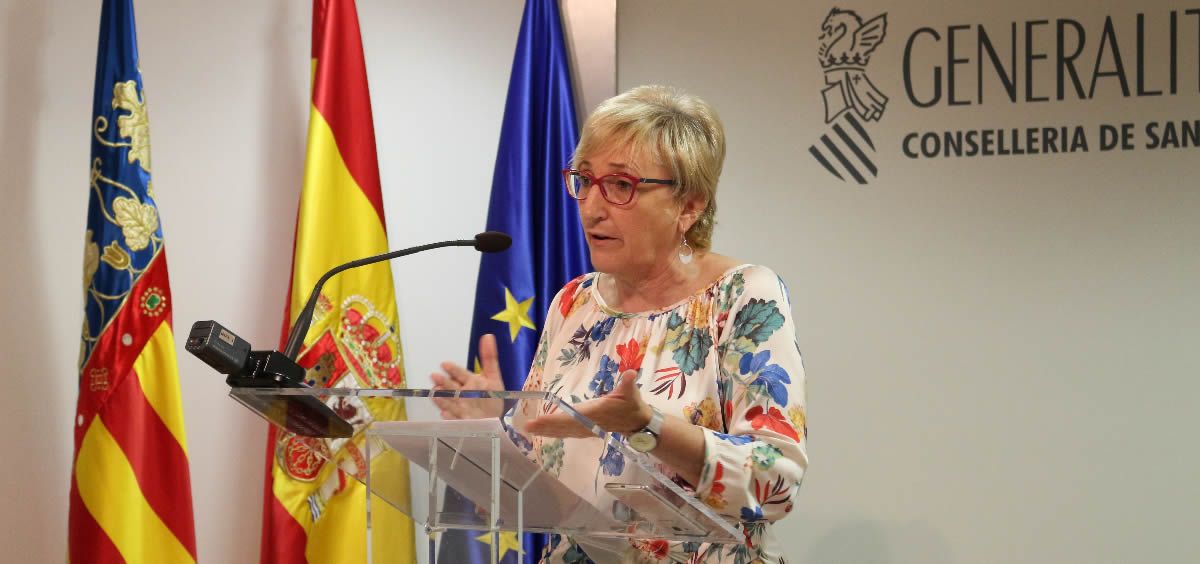 La consejera de Sanidad de la Comunidad Valenciana, Ana Barceló: más de 127 millones para ayudas al copago