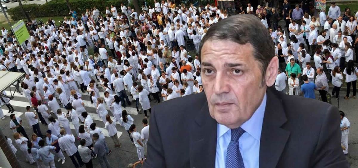 El consejero de Sanidad de Castilla y León, Antonio María Sáez Aguado