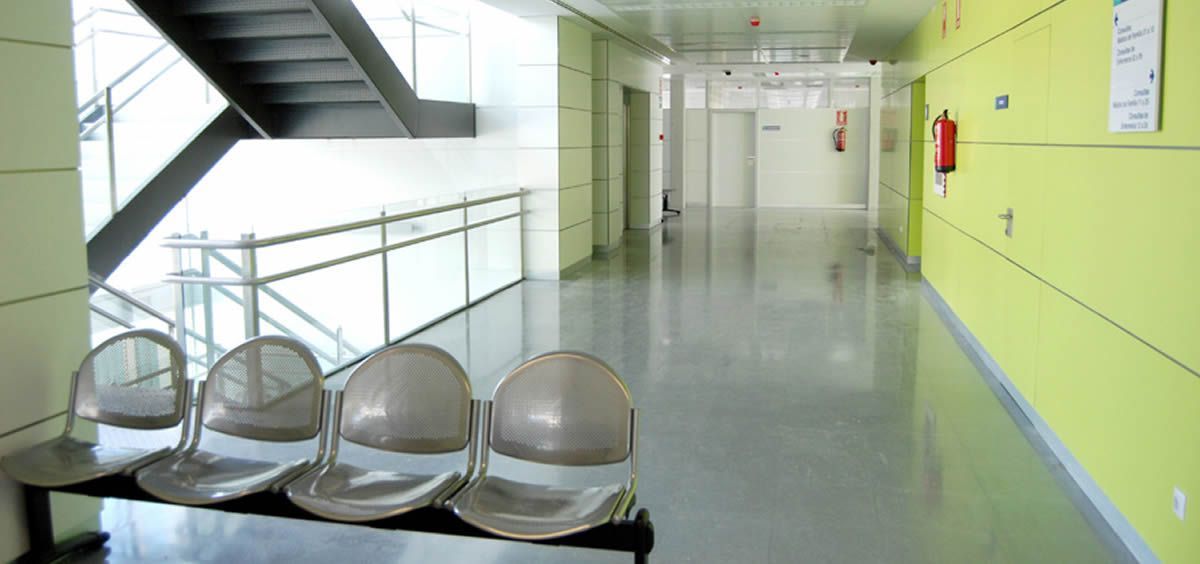 Sala de espera de un centro de salud