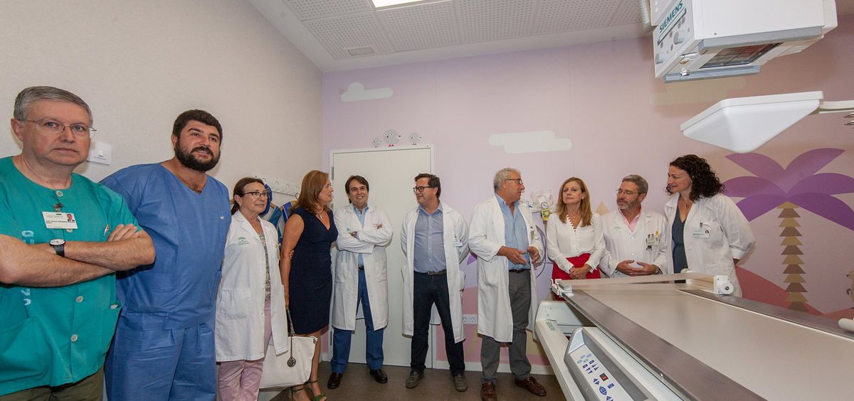 El Hospital Universitario Virgen del Rocío ha incorporado un nuevo Telemando en el Hospital Materno Infantil.