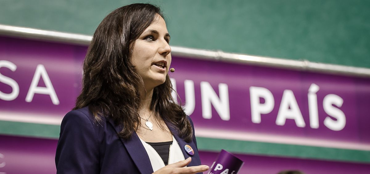 Ione Belarra, portavoz adjunta de Unidos Podemos.