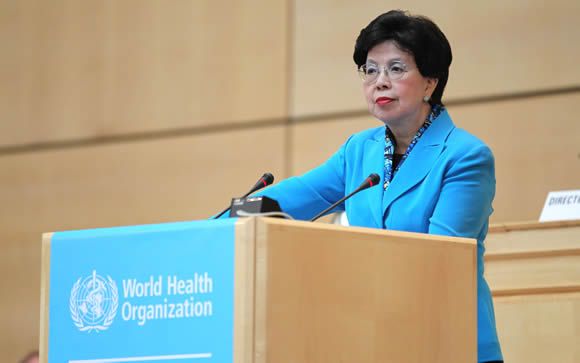 Margaret Chan, directora general de la OMS.