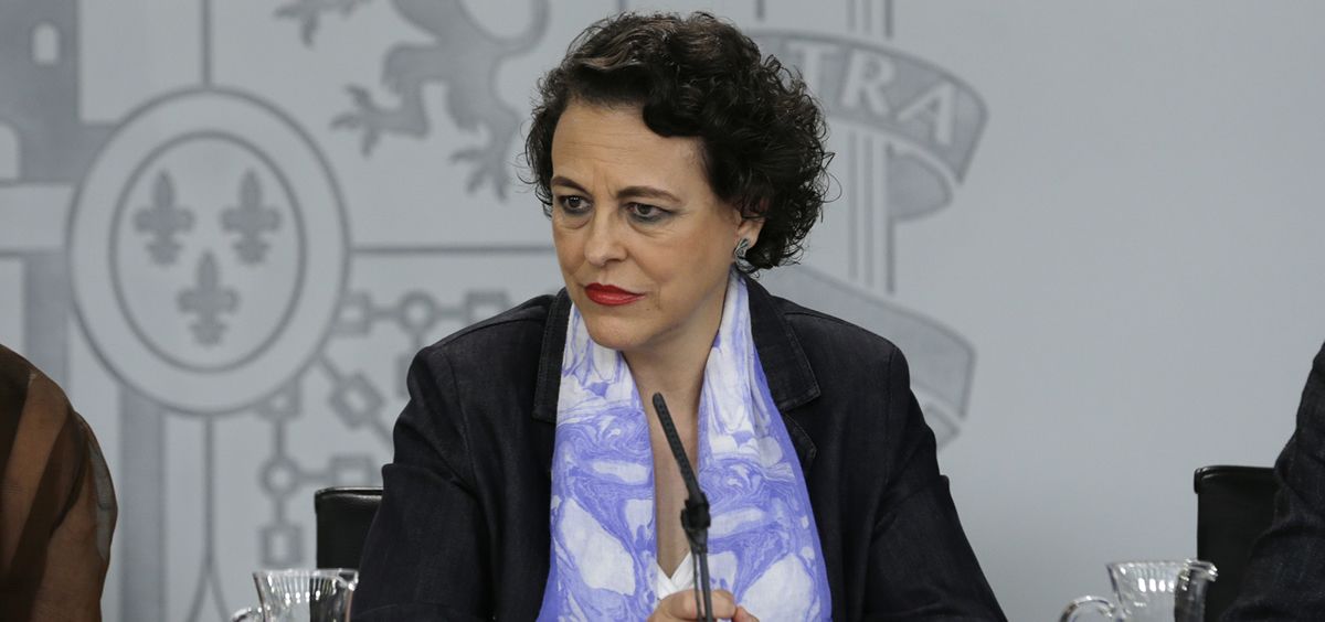 Magdalena Valerio, ministra de Trabajo, Migraciones y Seguridad Social.