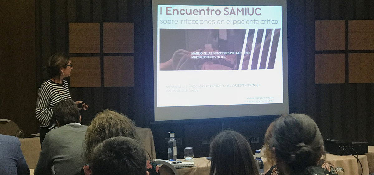 Uno de los encuentros divulgativos sobre infecciones en el paciente crítico organizado por la Sociedad Andaluza de Medicina Intensiva y Unidades Coronarias (SAMIUC) 
