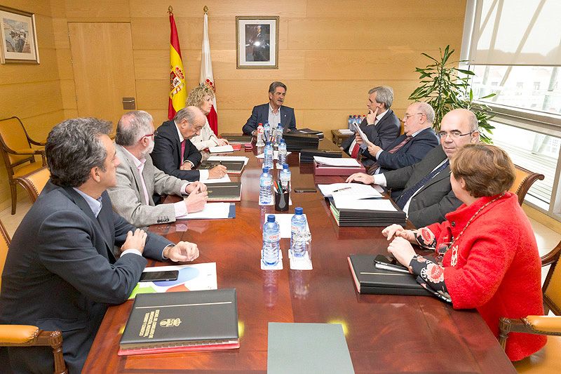 Reunión del Consejo de Gobierno de Cantabria. 