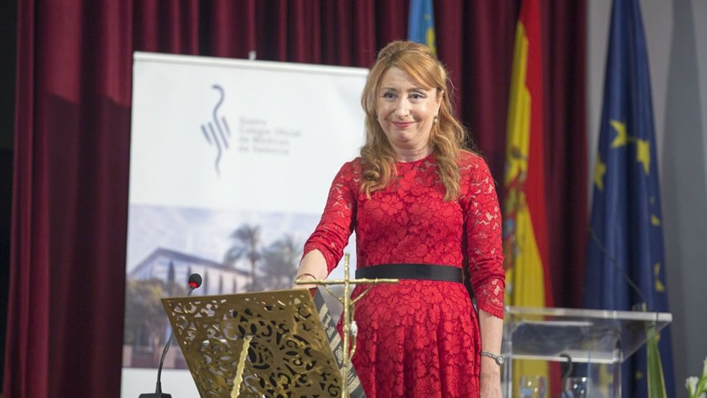 Mercedes Hurtado, presidenta del Colegio Oficial de Médicos de Valencia