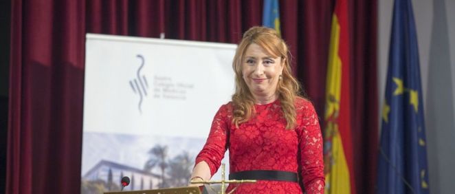 Mercedes Hurtado, presidenta del Colegio Oficial de Médicos de Valencia