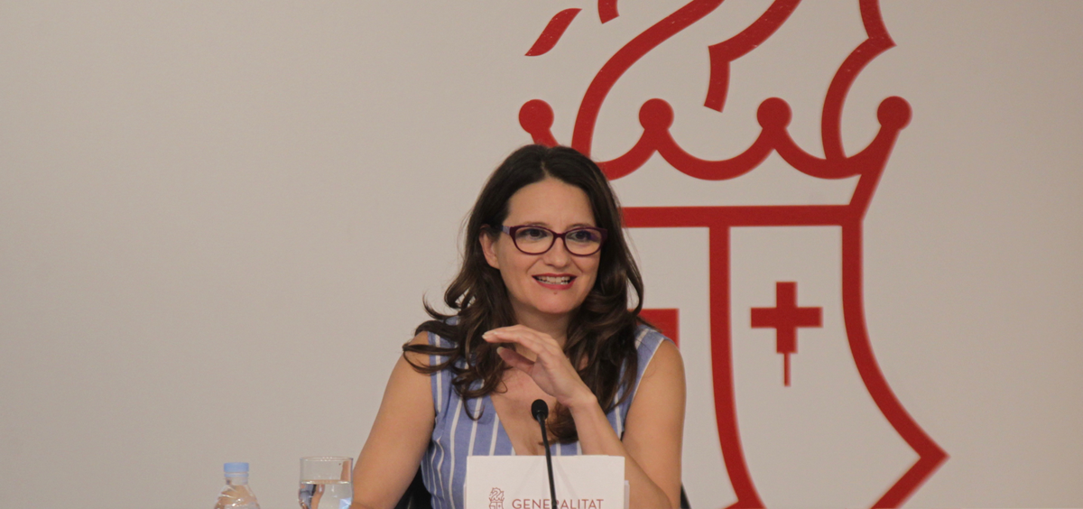 La vicepresidenta y consejera de Igualdad y Políticas Inclusivas, Mónica Oltra.