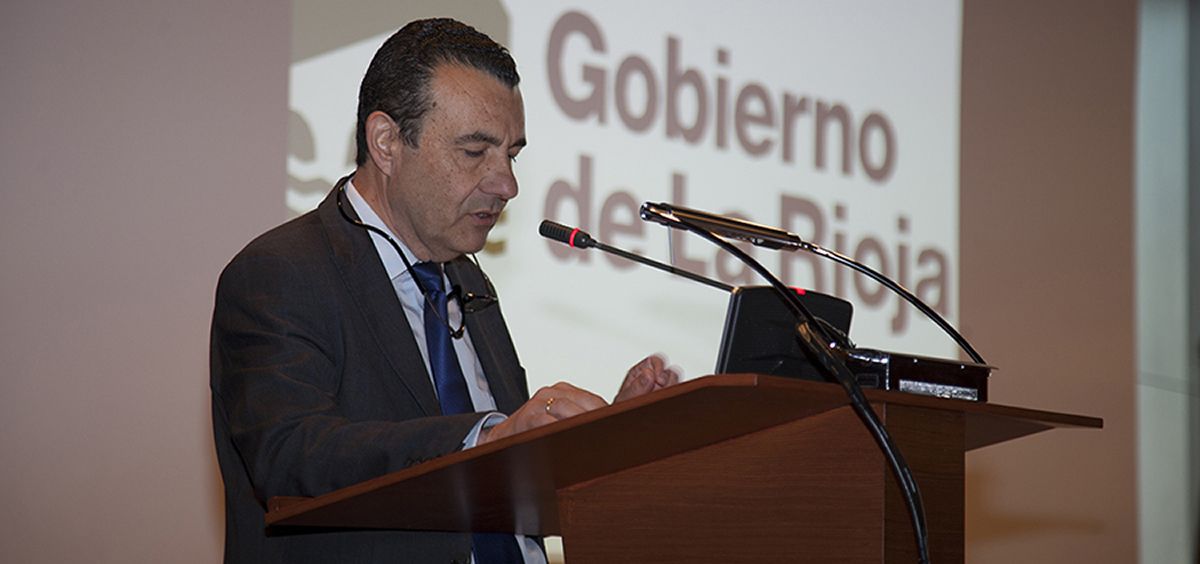 Javier Aparicio, director gerente de la Fundación Rioja Salud