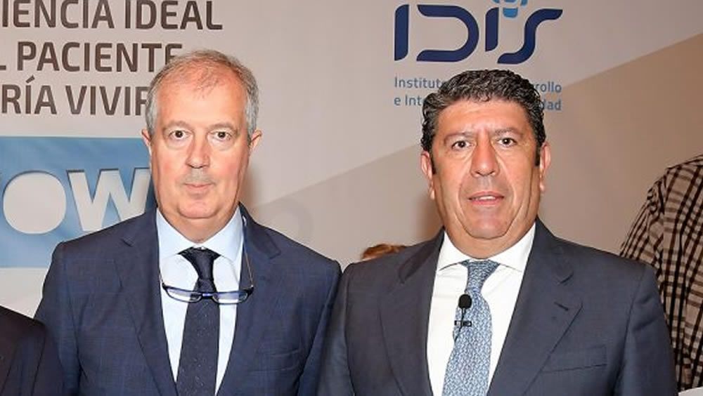 Luis Mayero y Manuel Vilches, presidente y director general de la Fundación IDIS