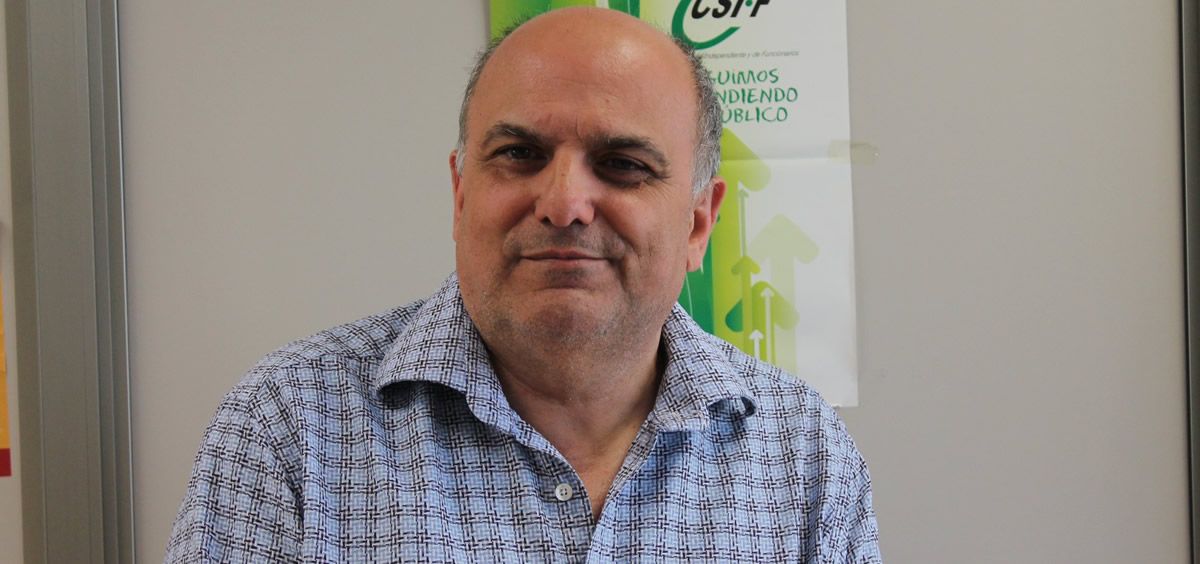 El presidente de CSIF-Sanidad Comunidad Valenciana, Rafael Cantó.