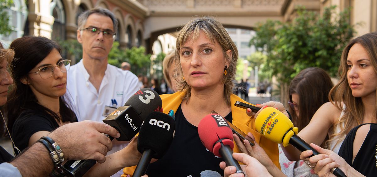 Alba Vergés, consejera de Salud de Cataluña.