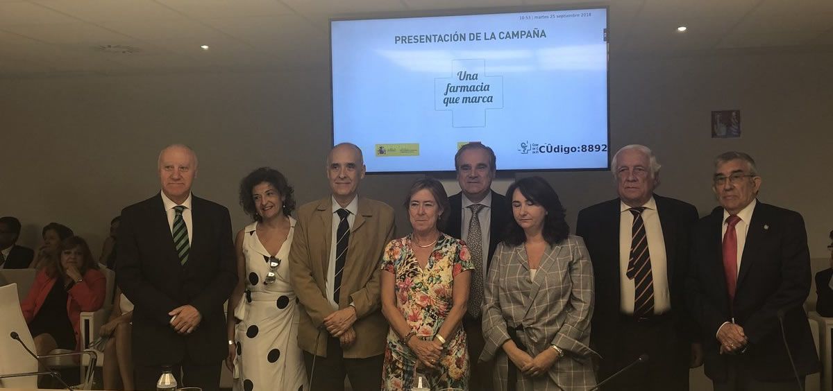 El Consejo General de Colegios Oficiales de Farmaceúticos (CGCOF) y Marca España han revonado este martes su convenio de colaboración.