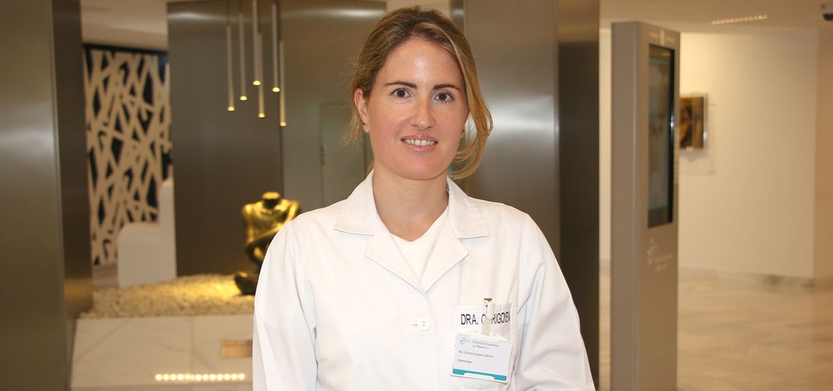 Cristina Irigoyen, oftalmóloga