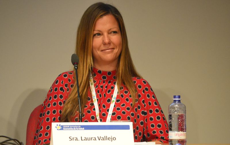 Laura Vallejo, presidenta de la AES...