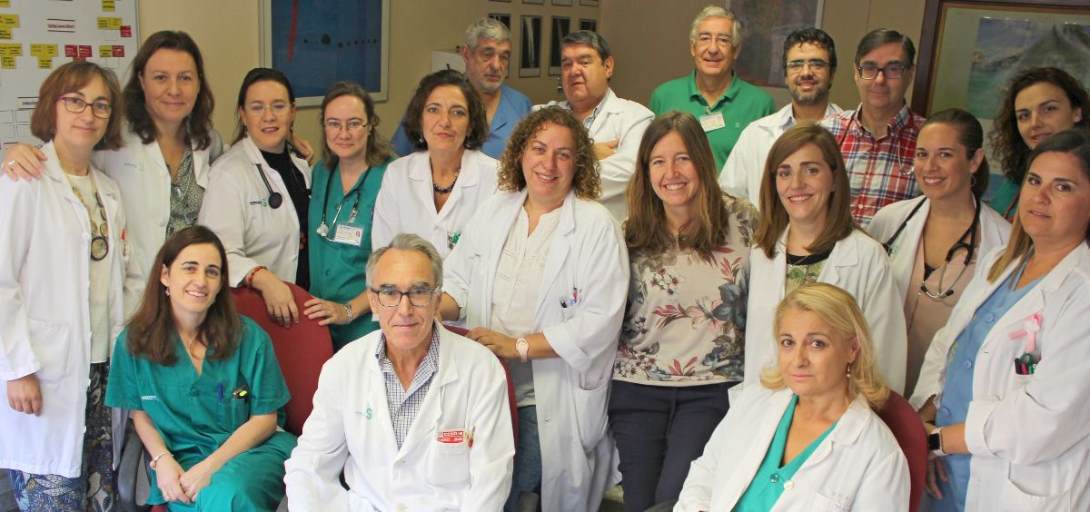 Miembros del equipo de trasplantes del Complejo Hospitalario de Toledo