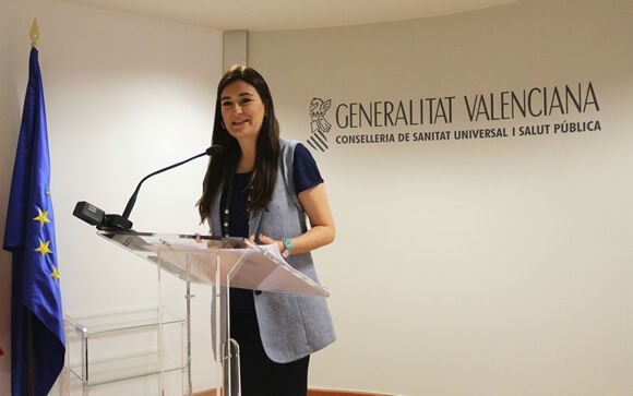 Carmen Montón, consejera de Sanidad de la Generalitat Valenciana.