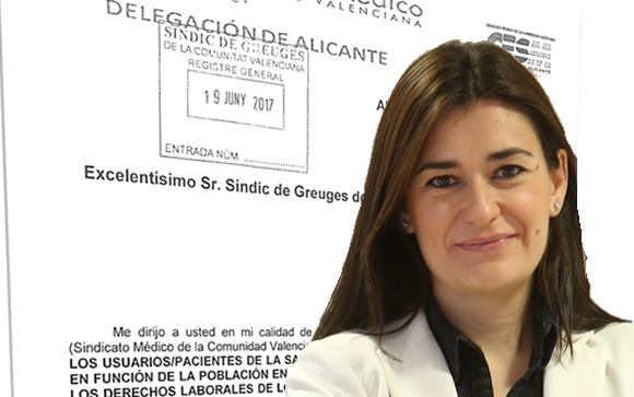 Montón discrimina a los médicos de Alicante, que piden auxilio al Defensor del Pueblo