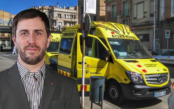 Comín desoye al Parlamento de Cataluña y sigue sin resolver el problema de las ambulancias
