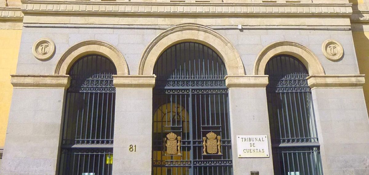 Sede del Tribunal de Cuentas, en Madrid.