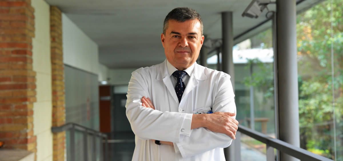 El presidente de la Sociedad Española de Oncología Radioterápica (SEOR), Carlos Ferrer.