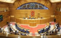 Plenario del Parlamento de Galicia.