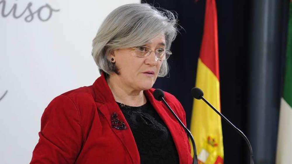 La secretaria general de la Consejería de Sanidad y Políticas Sociales de Extremadura, Aurora Venegas