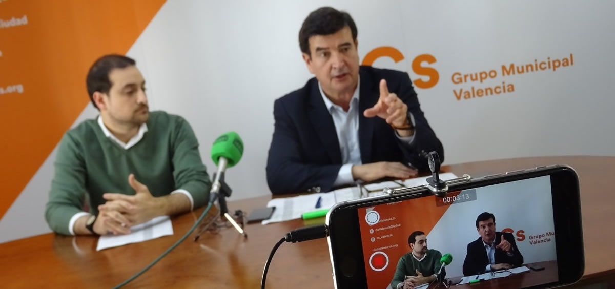 Fernando Giner, portavoz de Ciudadanos en el Ayuntamiento de Valencia