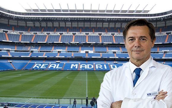 El doctor Niko Mihic, jefe de los servicios médicos del Real Madrid