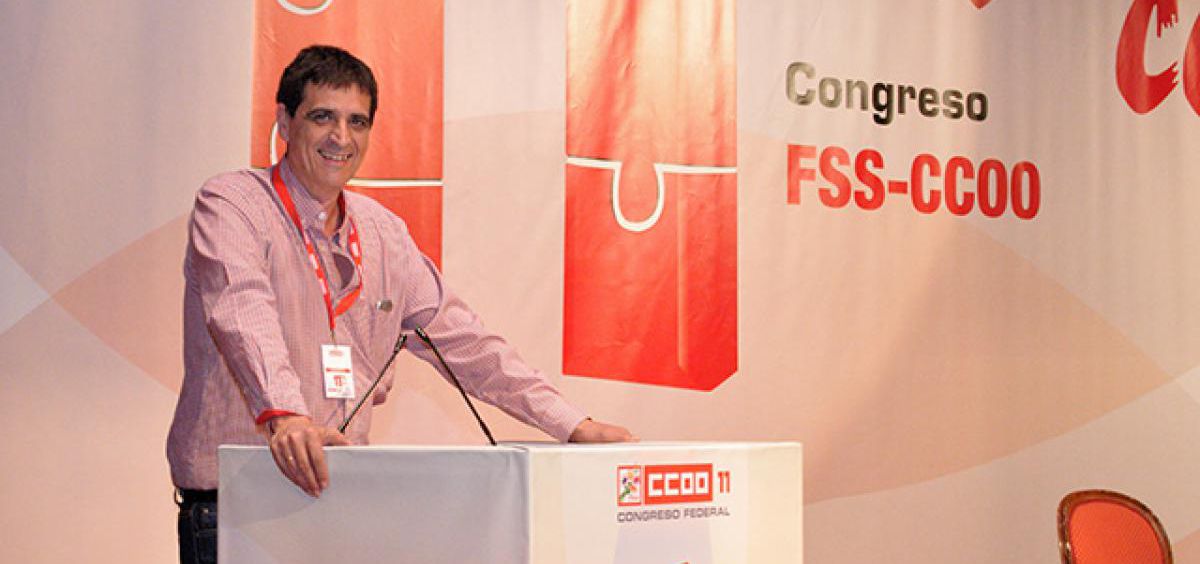 Antonio Cabrera, secretario general de la FSS-CCOO.
