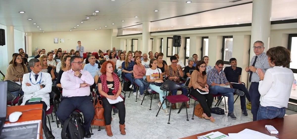 Sesión de formadores de la Escuela de Pacientes de Canarias