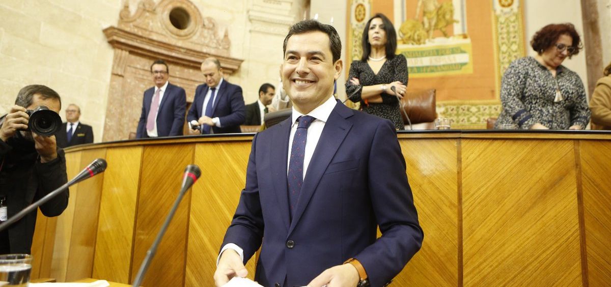 Juanma Moreno, candidato del PP a presidir la Junta de Andalucía.