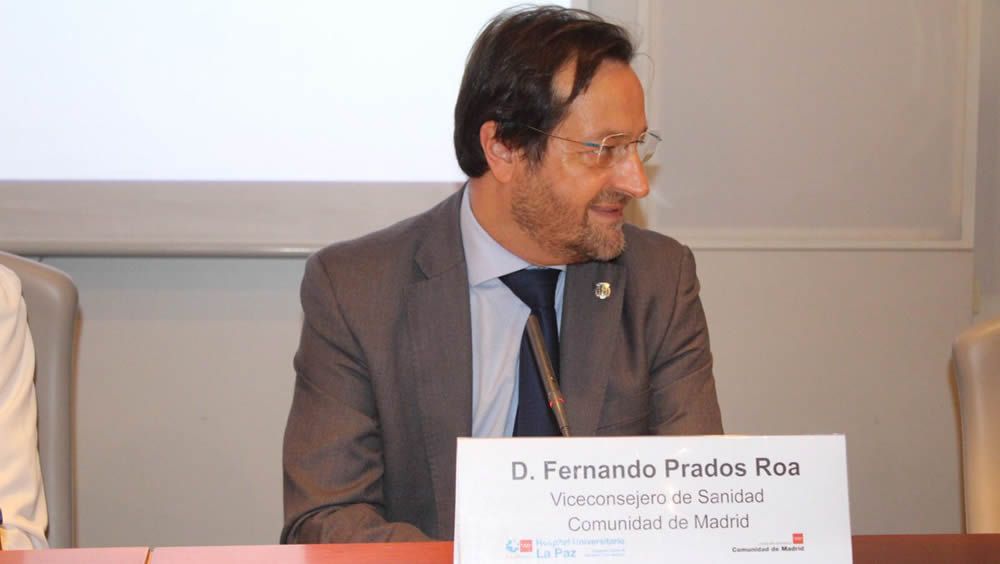 El viceconsejero de Sanidad de la Comunidad de Madrid, Fernando Prados Roa