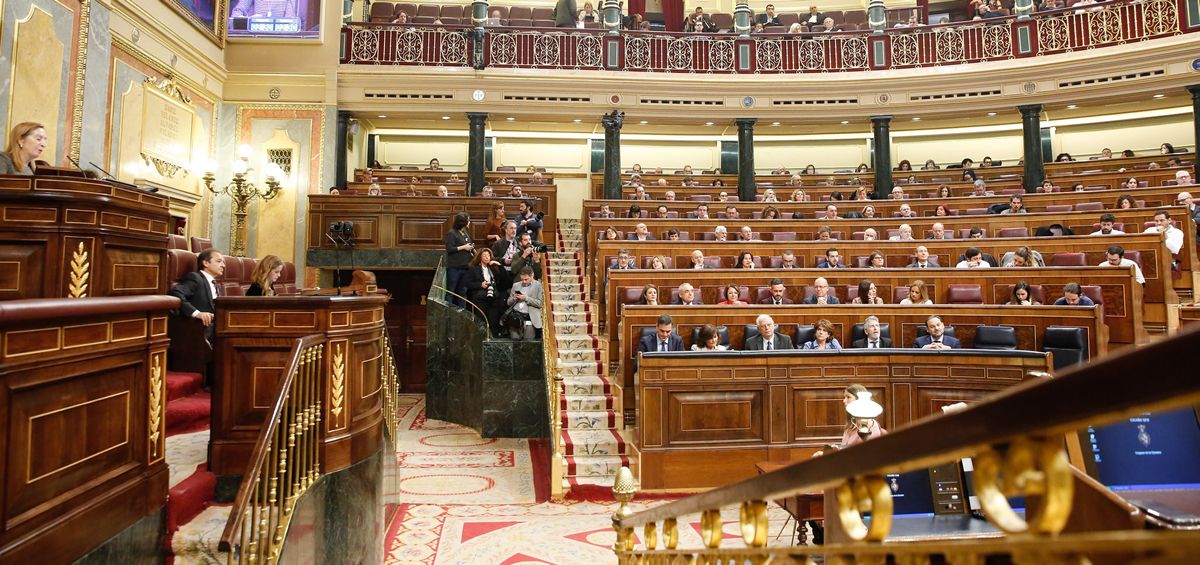 Pleno del Congreso de los Diputados. / Foto: Congreso de los ipu