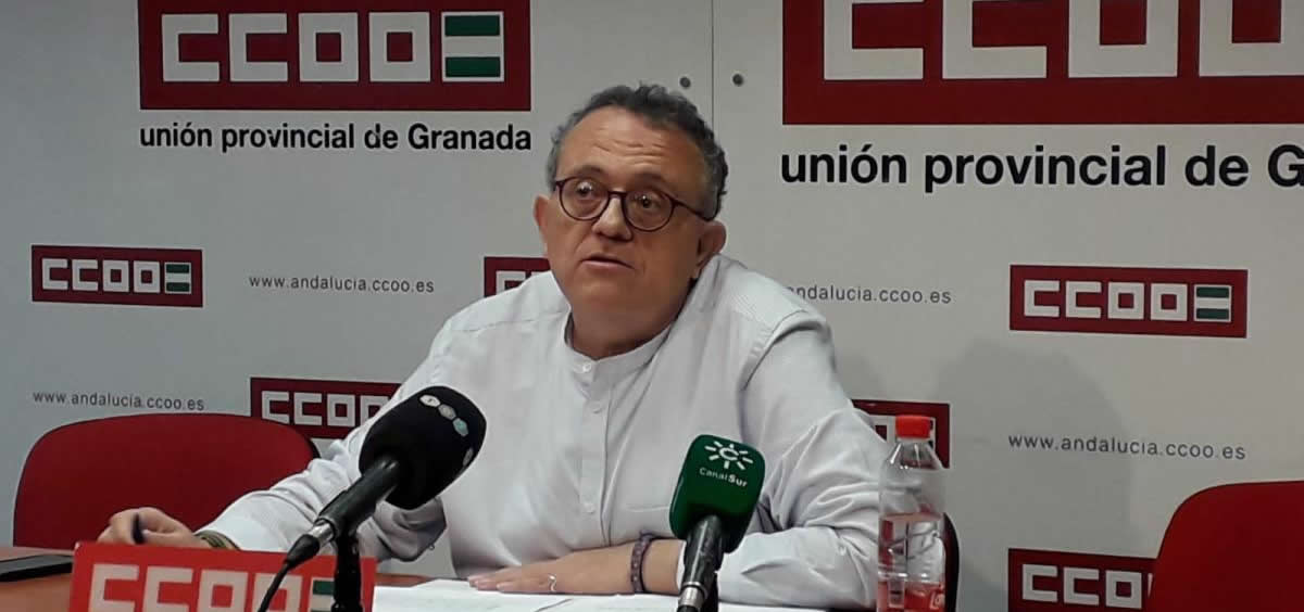 Félix Alonso Gil, secretario general de Sanidad CCOO Granada.