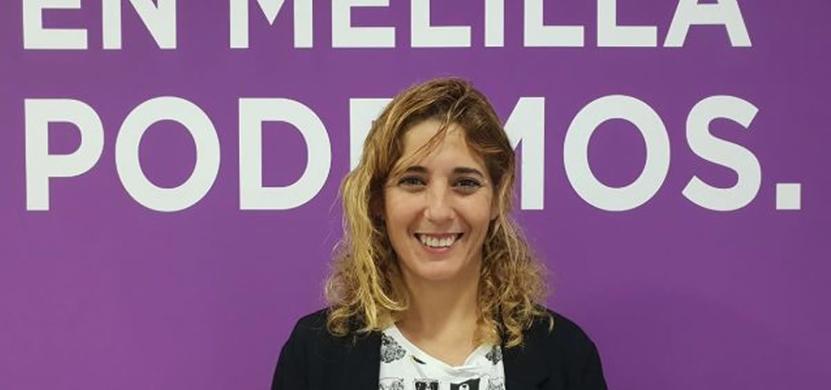 Gema Aguilar, secretaria general de Podemos en Melilla