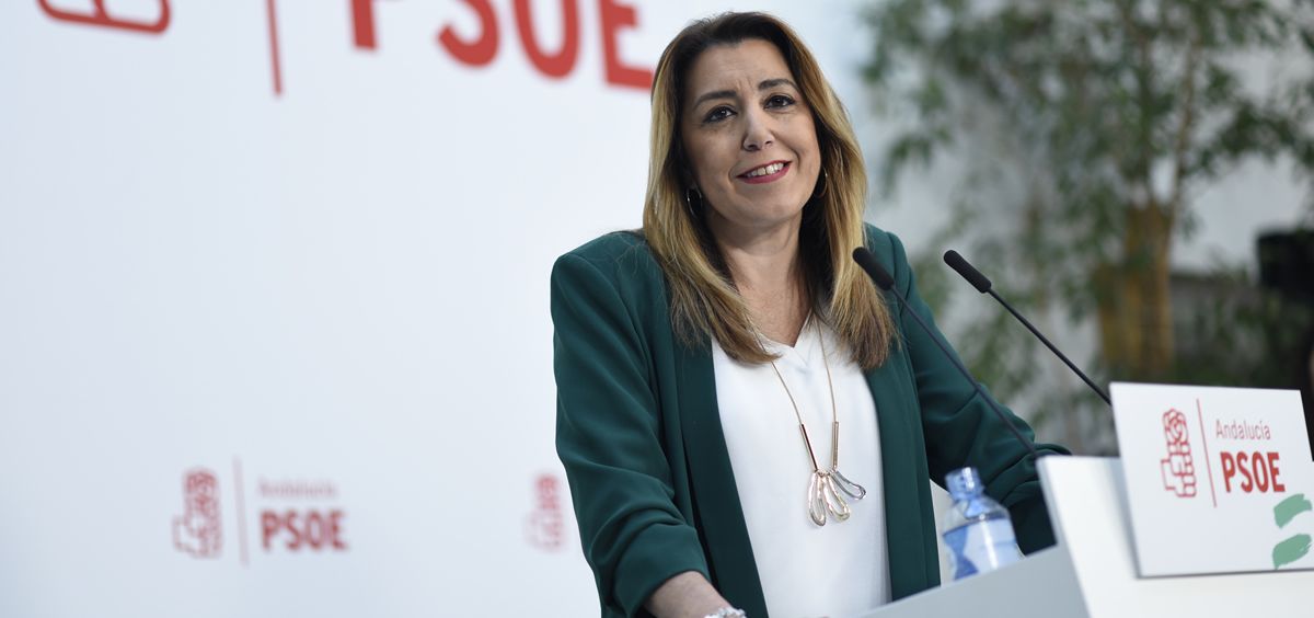 La expresidenta de la Junta de Andalucía, Susana Díaz.