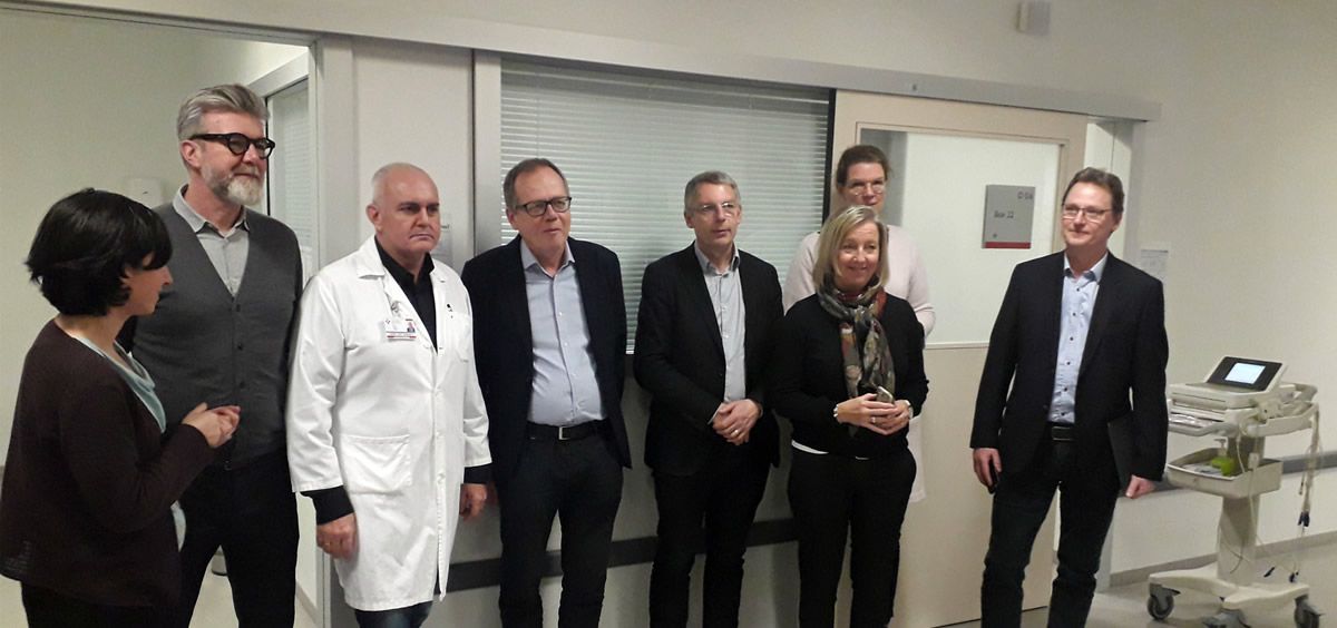 Una delegación de la región sueca de Skåne visita el HUCA como referencia para la ampliación del hospital universitario de Malmö