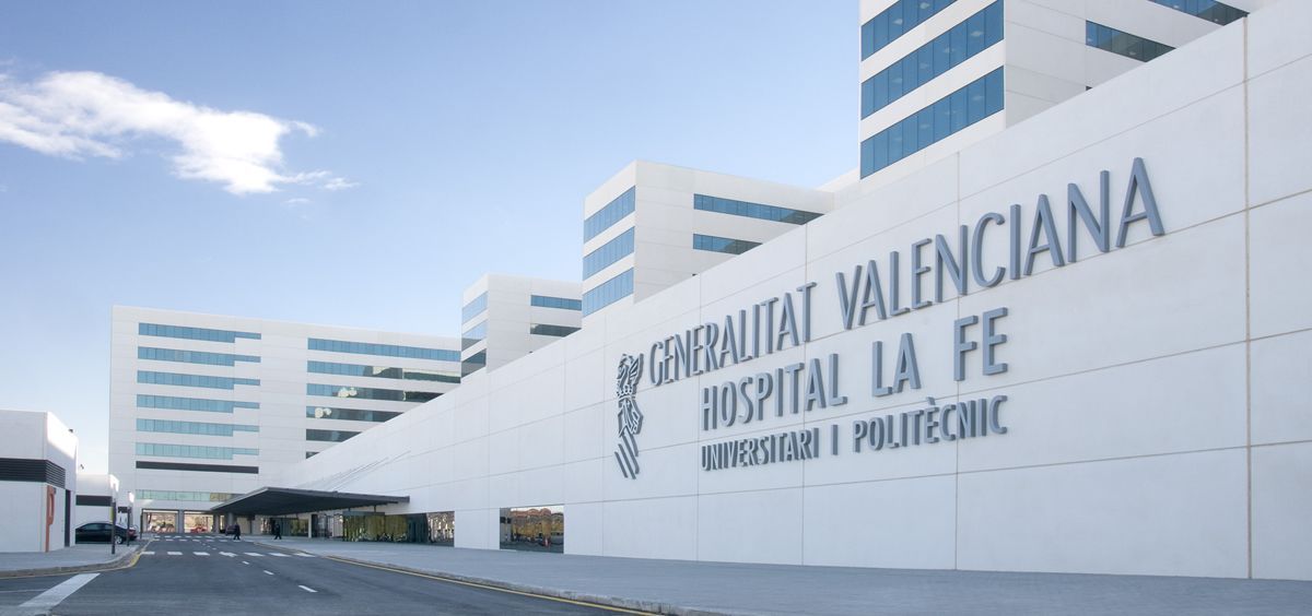 Fachada del Hospital Universitario y Politécnico La Fe de Valencia