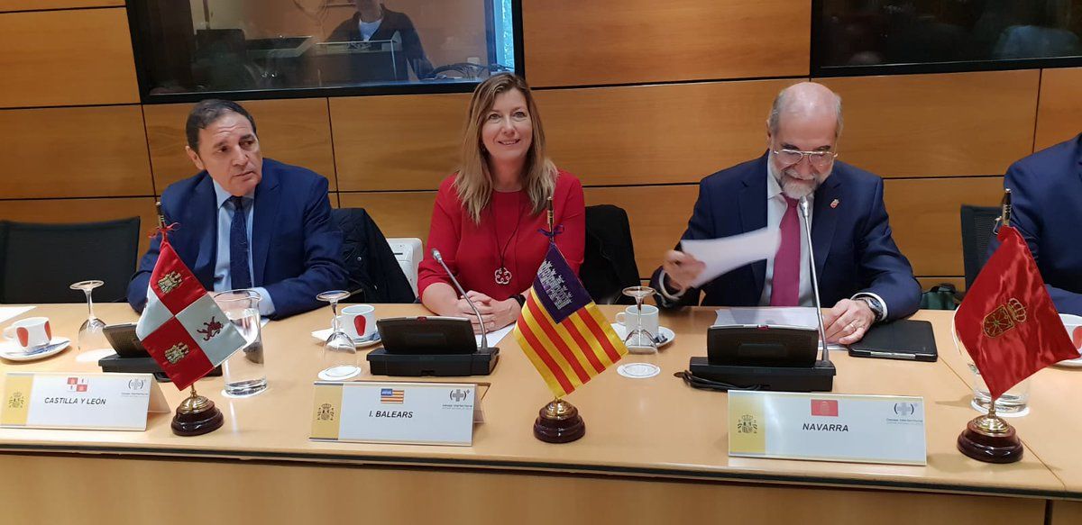 Patricia Gómez, consejera de Salud de Baleares, en el Consejo Interterritorial del SNS