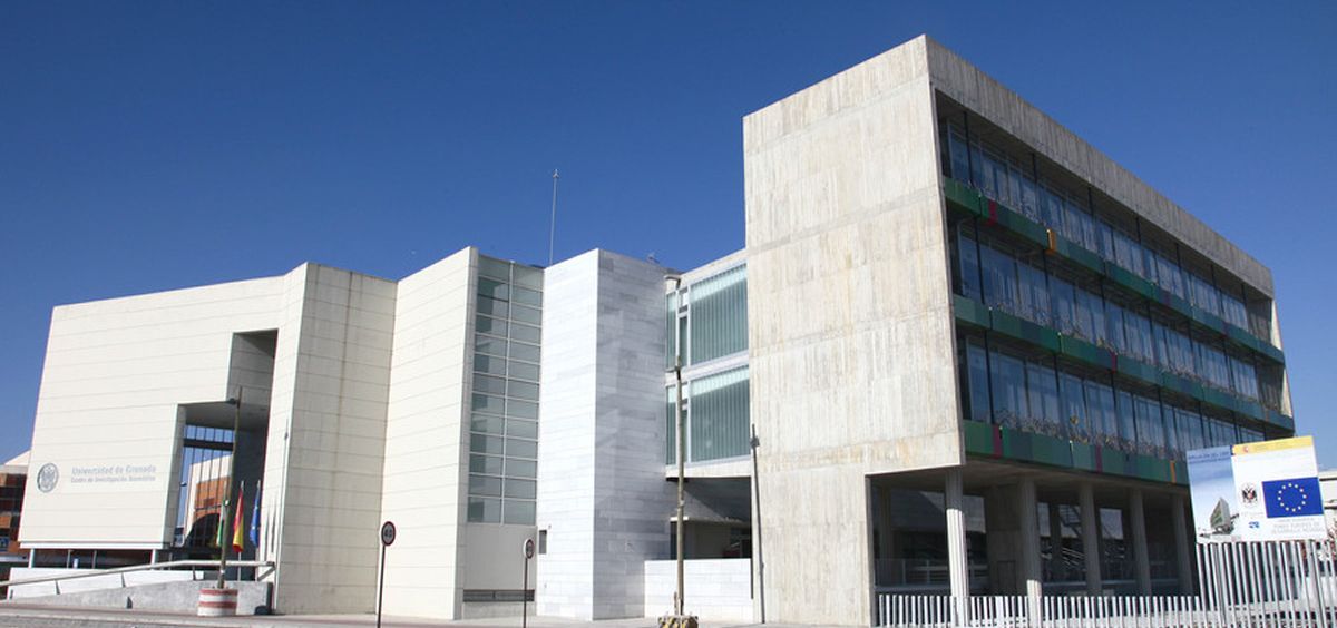 Fachada exterior del Hospital Parque Tecnológico Ciencias de la Salud (PTS) de Granada.