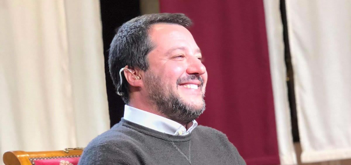 Matteo Salvini, vicepresidente y ministro del Interior de Italia (Foto: @matteosalvinimi)