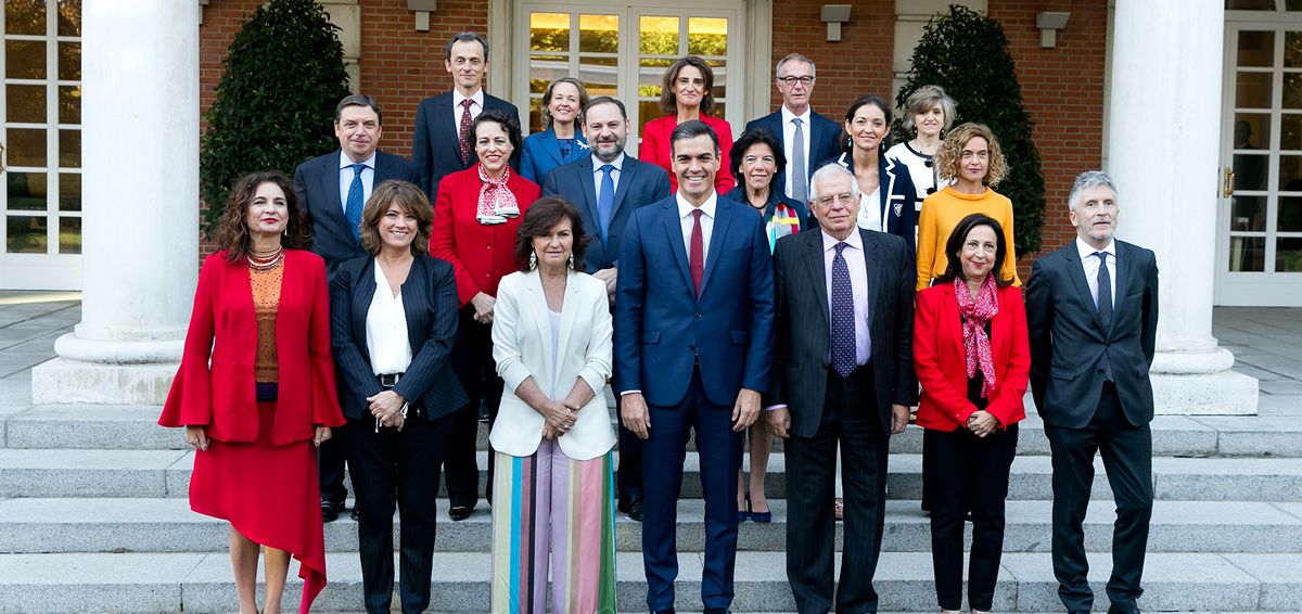 Foto grupal del Consejo de Ministros