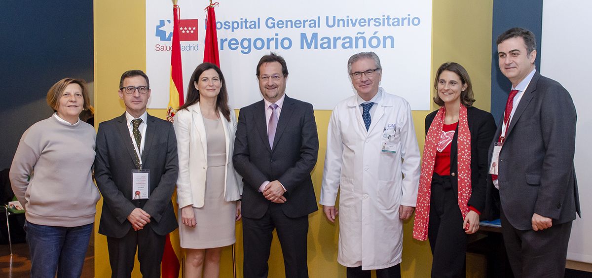 Profesionales del Hospital Universitario Gregorio Marañón participantes en las jornadas sobre cardiología pediátrica